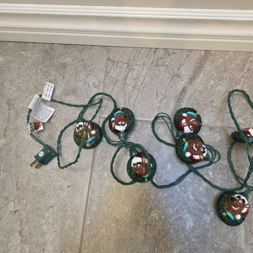 2001 GEMMY CARTOON NETWORK SCOOBY DOO 10 COUNT HOLIDAY LIGHT SET - Working!!! - Picture 5 of 7